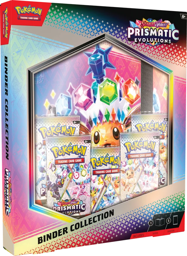 Prismatic Evolutions Binder Collection (Preorder)